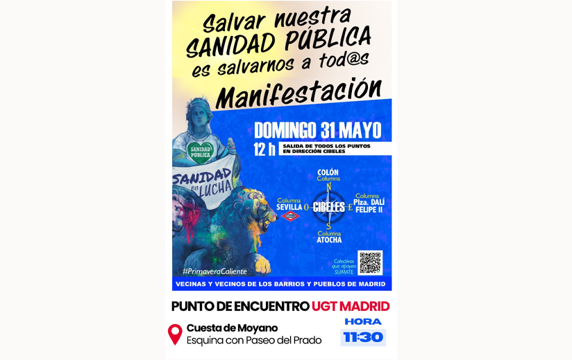 Manifestación sanidad