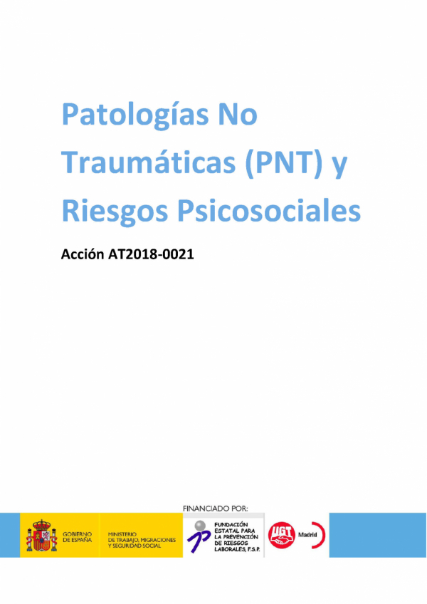 Portada Informe Pnt Feprl Ugt Madrid